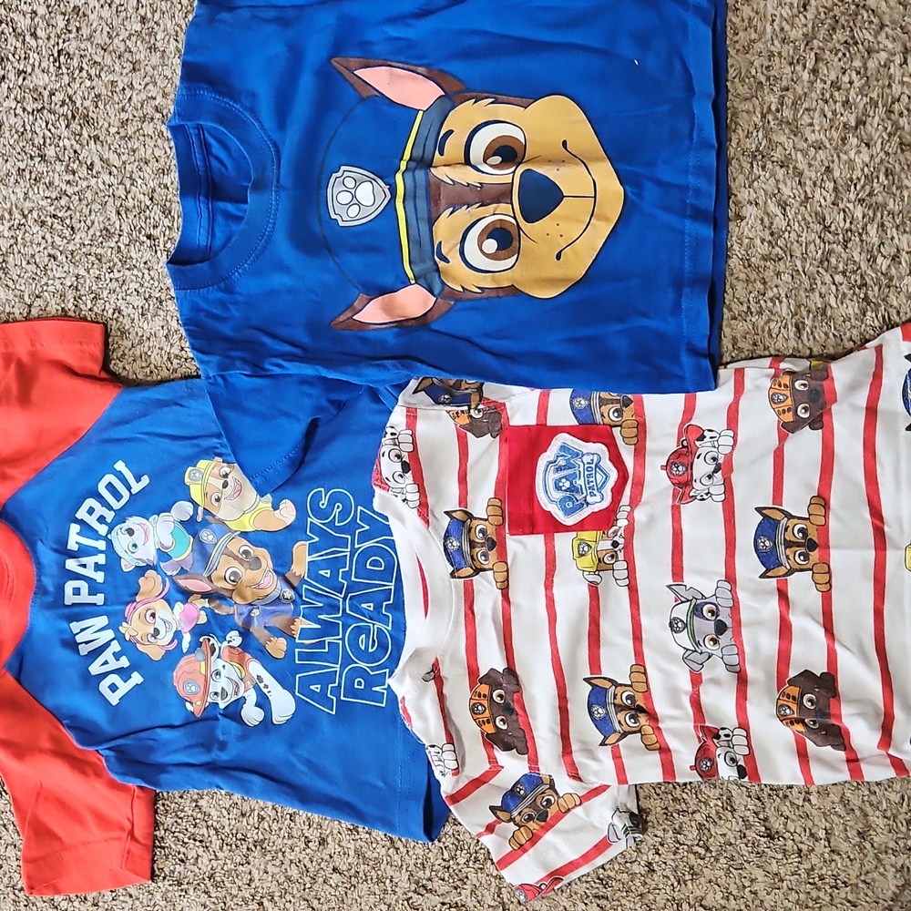 Toddler Paw Patrol Tee Shirts